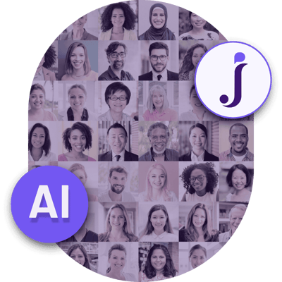 diverse headshots scope of people using jeenie AI graphic diverse headshots scope of people using jeenie AI graphic