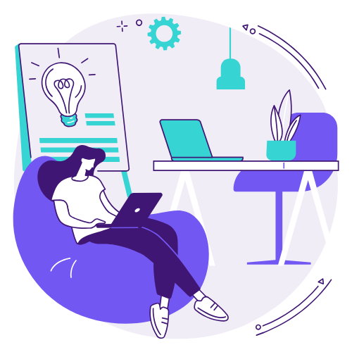 Work from home graphic